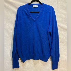 Pickering Active Sportswear Blue V-Neck Sweater